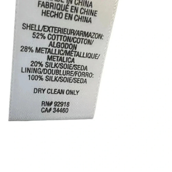 Juicy Couture Gilded Cherry Blossom‎ Tie Jacket 8 NWT - Picture 7 of 9